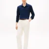 Pantaloni de tâmplar cu croială regular, vopsiți în întregime Pantaloni de tâmplar cu croială regular, vopsiți în întregime