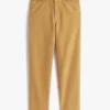 Pantaloni de tâmplar cu croială regular, vopsiți în întregime