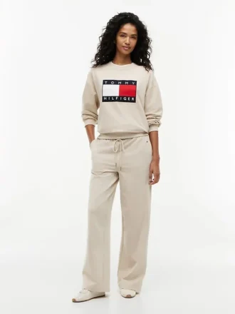 Pantaloni de trening cu croi drept