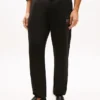 Pantaloni de trening cu logo brodat Pantaloni de trening cu logo brodat