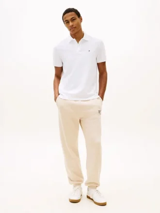 Pantaloni de trening cu logo brodat