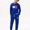 Pantaloni de trening cu logo pentru copii Pantaloni de trening cu logo pentru copii