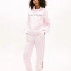 Pantaloni de trening cu logo Tommy brodat Pantaloni de trening cu logo Tommy brodat