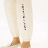Pantaloni de trening cu logo Tommy brodat Pantaloni de trening cu logo Tommy brodat