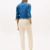Pantaloni de trening cu logo Tommy brodat Pantaloni de trening cu logo Tommy brodat