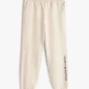 Pantaloni de trening cu logo Tommy brodat Pantaloni de trening cu logo Tommy brodat