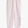 Pantaloni de trening cu logo Tommy brodat Pantaloni de trening cu logo Tommy brodat