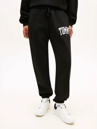 Pantaloni de trening cu logo Tommy Varsity