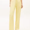 Pantaloni de trening cu picior larg și interior periat Pantaloni de trening cu picior larg și interior periat