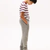 Pantaloni de trening din fleece periat pentru copii Pantaloni de trening din fleece periat pentru copii