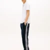 Pantaloni de trening din velur cu monogramă Pantaloni de trening din velur cu monogramă
