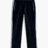 Pantaloni de trening din velur cu monogramă Pantaloni de trening din velur cu monogramă