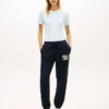 Pantaloni de trening multicolori cu logo Tommy Pantaloni de trening multicolori cu logo Tommy