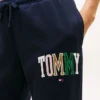 Pantaloni de trening multicolori cu logo Tommy Pantaloni de trening multicolori cu logo Tommy