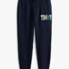 Pantaloni de trening multicolori cu logo Tommy Pantaloni de trening multicolori cu logo Tommy