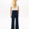 Pantaloni de trening pentru copii cu logo stea din strasuri Pantaloni de trening pentru copii cu logo stea din strasuri