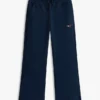 Pantaloni de trening pentru copii cu logo stea din strasuri Pantaloni de trening pentru copii cu logo stea din strasuri