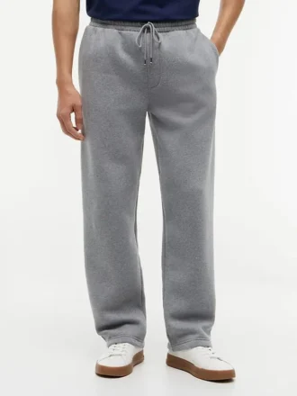 Pantaloni de trening relaxați din fleece periat