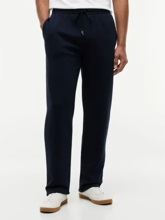 Pantaloni de trening relaxați din fleece periat