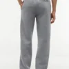 Pantaloni de trening relaxați din fleece periat Pantaloni de trening relaxați din fleece periat