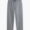Pantaloni de trening relaxați din fleece periat Pantaloni de trening relaxați din fleece periat