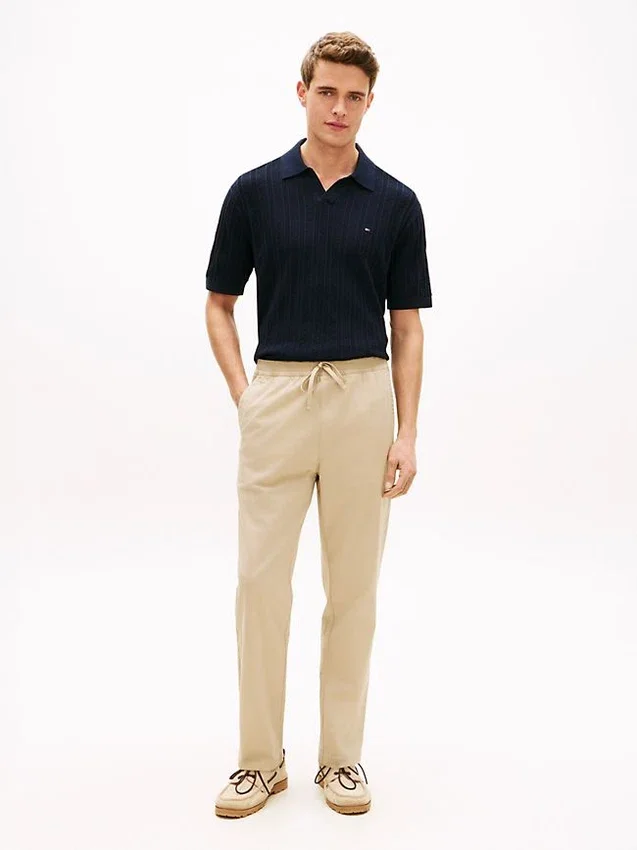 Pantaloni din bumbac elastic Pantaloni din bumbac elastic