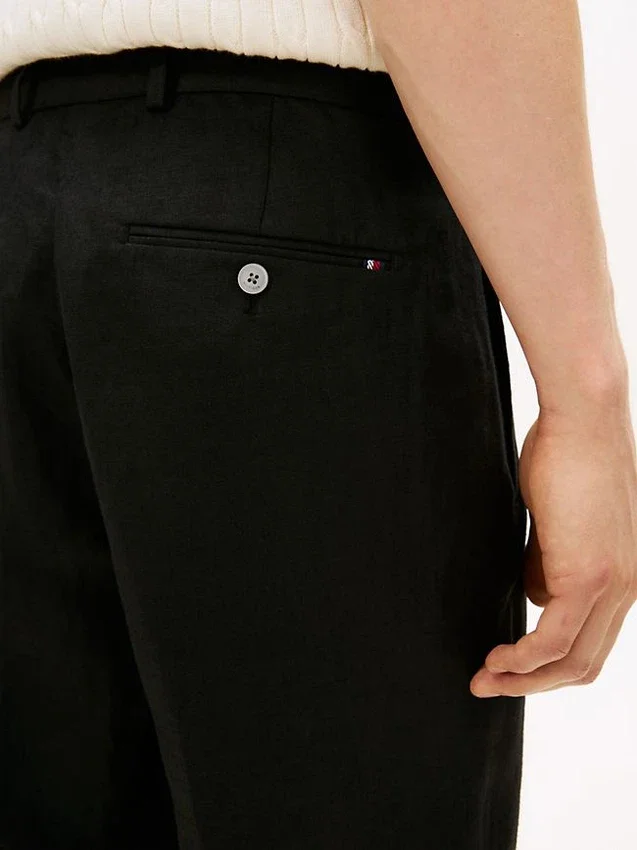 Pantaloni din in croiți New York Label Pantaloni din in croiți New York Label