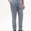 Pantaloni din in cu carouri Glen Plaid New York Label Pantaloni din in cu carouri Glen Plaid New York Label
