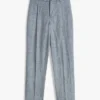 Pantaloni din in cu carouri Glen Plaid New York Label Pantaloni din in cu carouri Glen Plaid New York Label