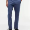 Pantaloni Dobby cu talie elastică Pantaloni Dobby cu talie elastică