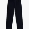 Pantaloni Dobby cu talie elastică Pantaloni Dobby cu talie elastică