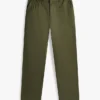 Pantaloni Dobby cu talie elastică Pantaloni Dobby cu talie elastică