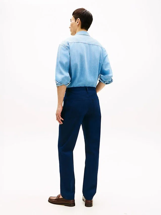 Pantaloni drepți cu 5 buzunare Pantaloni drepți cu 5 buzunare