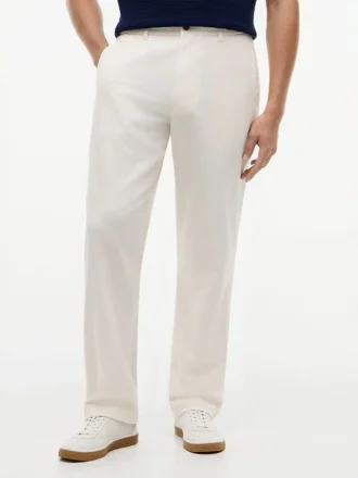Pantaloni fără nasturi, croi regular Pantaloni fără nasturi, croi regular