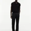 Pantaloni fără nasturi, croi regular Pantaloni fără nasturi, croi regular