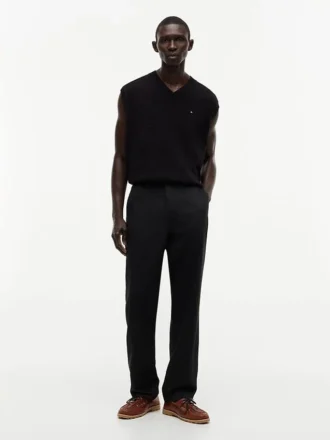Pantaloni fără nasturi, croi regular Pantaloni fără nasturi, croi regular