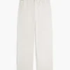 Pantaloni fără nasturi, croi regular