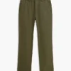 Pantaloni fără nasturi, croi regular Pantaloni fără nasturi, croi regular