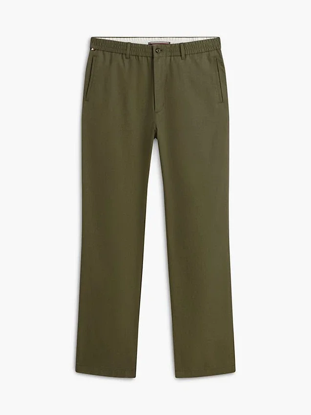 Pantaloni fără nasturi, croi regular Pantaloni fără nasturi, croi regular