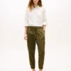 Pantaloni jogger cargo din bumbac elastic Pantaloni jogger cargo din bumbac elastic