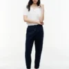 Pantaloni jogger cargo din bumbac elastic Pantaloni jogger cargo din bumbac elastic
