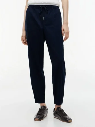 Pantaloni jogger cargo din bumbac elastic