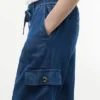 Pantaloni jogger cargo din bumbac elastic Pantaloni jogger cargo din bumbac elastic