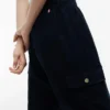 Pantaloni jogger cargo din bumbac elastic Pantaloni jogger cargo din bumbac elastic