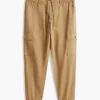 Pantaloni jogger cargo din bumbac elastic Pantaloni jogger cargo din bumbac elastic