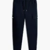 Pantaloni jogger cargo din bumbac elastic Pantaloni jogger cargo din bumbac elastic
