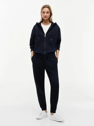 Pantaloni jogger relaxați, uni Pantaloni jogger relaxați, uni