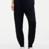 Pantaloni jogger relaxați, uni