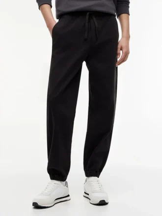 Pantaloni jogger Tommy Jeans Dobby
