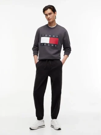 Pantaloni jogger Tommy Jeans Dobby